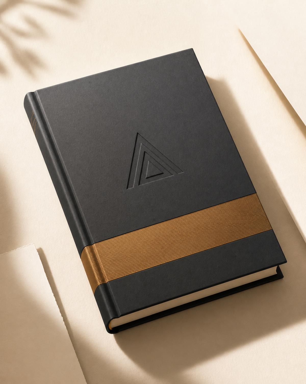 Luxury hardcover book mockup representing the Business Book category