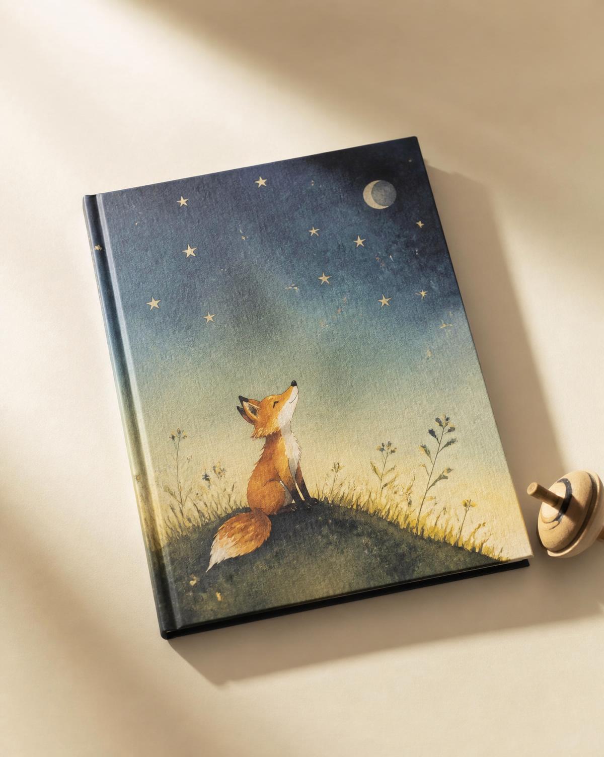 Luxury hardcover book mockup representing the Children's Book category